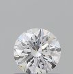 0.56 Carat Round D VVS1 EX GIA Natural Diamond