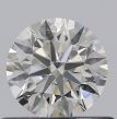 0.46 Carat Round H VVS2 EX GIA Natural Diamond