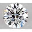 0.3 Carat Round E VVS1 EX GIA Natural Diamond