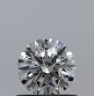 0.50 Carat Round E SI2 EX GIA Natural Diamond