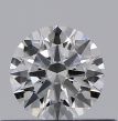 0.38 Carat Round E VVS2 EX GIA Natural Diamond