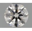 0.57 Carat Round H VVS1 EX GIA Natural Diamond