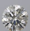 1.00 Carat Round I SI1 EX VG GIA Natural Diamond