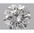 0.5 Carat Round F SI1 EX GIA Natural Diamond