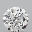 0.71 Carat Round H SI1 EX GIA Natural Diamond