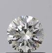 0.53 Carat Round J VVS1 VG EX GIA Natural Diamond