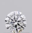 0.3 Carat Round D VVS2 EX VG GIA Natural Diamond