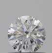 0.53 Carat Round F SI2 EX GIA Natural Diamond