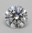 0.43 Carat Round D VVS2 EX GIA Natural Diamond