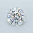 0.52 Carat Round G VVS2 EX GIA Natural Diamond