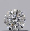 0.31 Carat Round E VVS2 EX GIA Natural Diamond