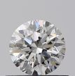 0.45 Carat Round H VS2 VG EX GIA Natural Diamond