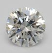 0.45 Carat Round D VVS2 VG EX GIA Natural Diamond