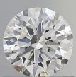 0.71 Carat Round D SI1 EX HRD Natural Diamond