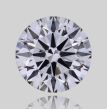 0.52 Carat Round I VVS2 EX GIA Natural Diamond