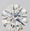 1.03 Carat Round H VVS2 EX IGI Natural Diamond