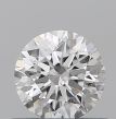 0.5 Carat Round E SI2 EX GIA Natural Diamond