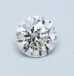 0.71 Carat Round G VS1 EX GIA Natural Diamond