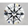 0.7 Carat Round F VVS2 EX GIA Natural Diamond