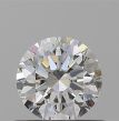 0.50 Carat Round E VS2 EX GIA Natural Diamond