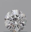 0.5 Carat Round D SI1 EX VG GIA Natural Diamond