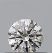 0.31 Carat Round F VVS1 EX IGI Natural Diamond