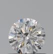 0.5 Carat Round E IF EX GIA Natural Diamond