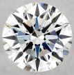 0.26 Carat Round H VS1 EX GIA Natural Diamond