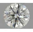 0.35 Carat Round H VVS1 EX IGI Natural Diamond