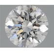 0.70 Carat Round F VVS2 EX GIA Natural Diamond