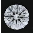 0.56 Carat Round E SI2 EX VG GIA Natural Diamond