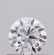 0.5 Carat Round D VS1 GD EX VG GIA Natural Diamond