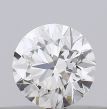 0.18 Carat Round H VVS1 EX GIA Natural Diamond