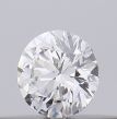 0.18 Carat Round D VS1 EX VG GIA Natural Diamond