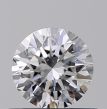 0.45 Carat Round D VS2 VG EX GIA Natural Diamond