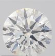 0.56 Carat Round G SI1 EX GIA Natural Diamond