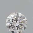 0.55 Carat Round E VVS1 EX GIA Natural Diamond