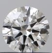 0.6 Carat Round H VVS1 EX GIA Natural Diamond