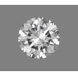 0.35 Carat Round F VVS1 EX GIA Natural Diamond