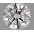 0.51 Carat Round D SI1 EX VG GIA Natural Diamond