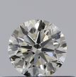 0.30 Carat Round K VVS1 VG GIA Natural Diamond