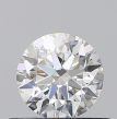 0.5 Carat Round F VS1 EX GIA Natural Diamond