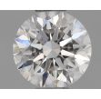 0.45 Carat Round E VVS2 EX GIA Natural Diamond