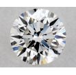 0.35 Carat Round F VVS2 EX GIA Natural Diamond