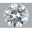 0.61 Carat Round E VVS1 EX GIA Natural Diamond