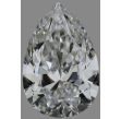 0.70 Carat Pear F IF - EX VG GIA Natural Diamond