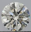 0.41 Carat Round H VS1 EX GIA Natural Diamond