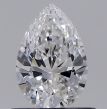 0.50 Carat Pear D VVS2 - VG GIA Natural Diamond