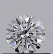 0.31 Carat Round D VS2 EX GIA Natural Diamond