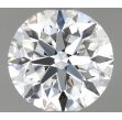 0.5 Carat Round F SI1 VG EX GIA Natural Diamond